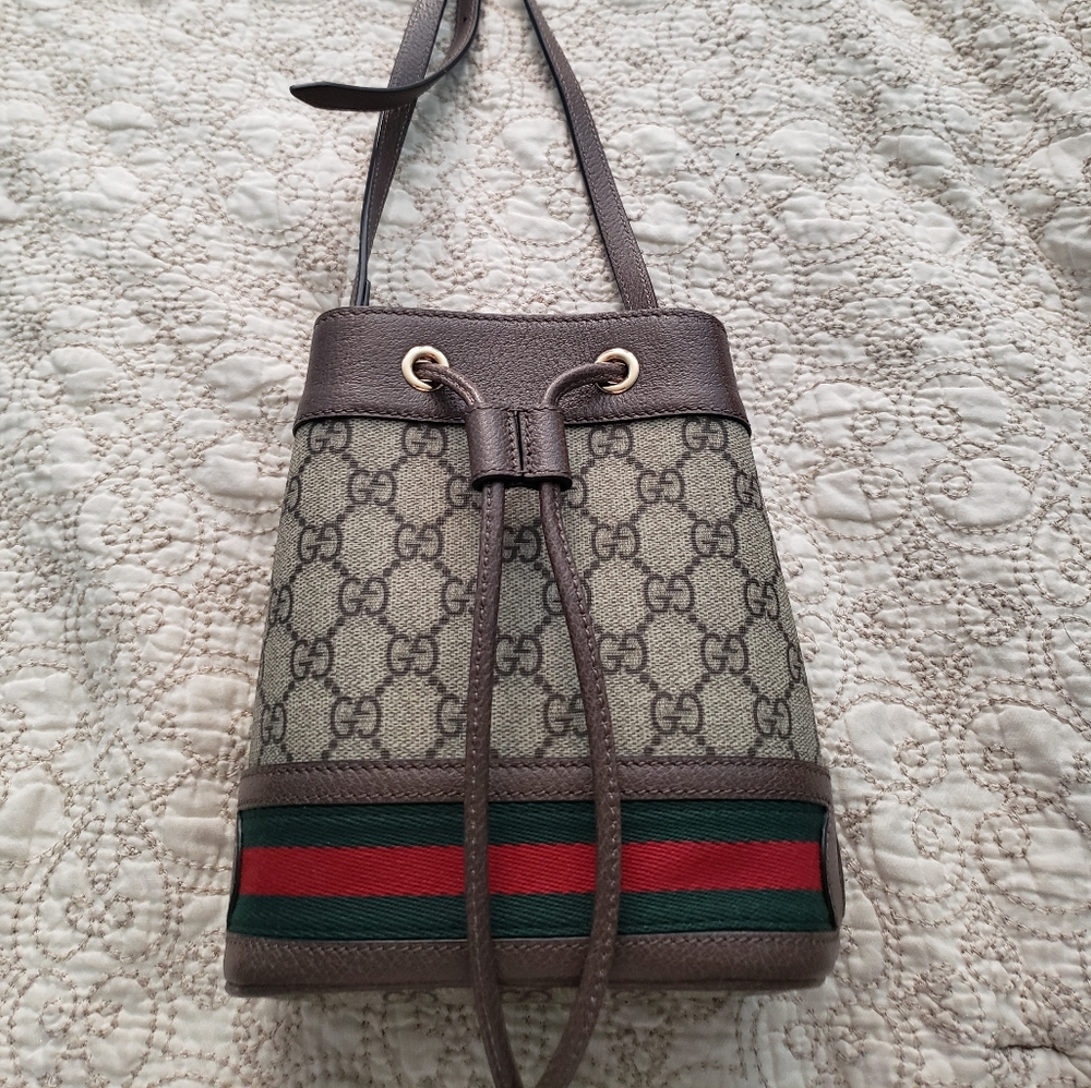 Gucci ophidia mini bucket bag